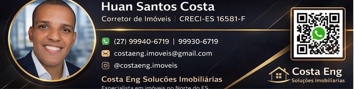Huan Santos Costa, Costa Eng Soluções Imobiliárias